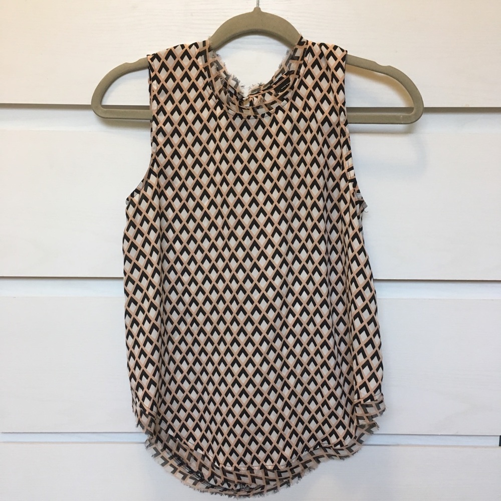 Who What Wear Sleeveless Blouse
